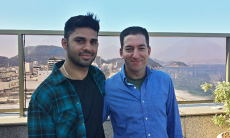 Greenwald’s journalist partner David Miranda detained at Heathrow airport under terror law